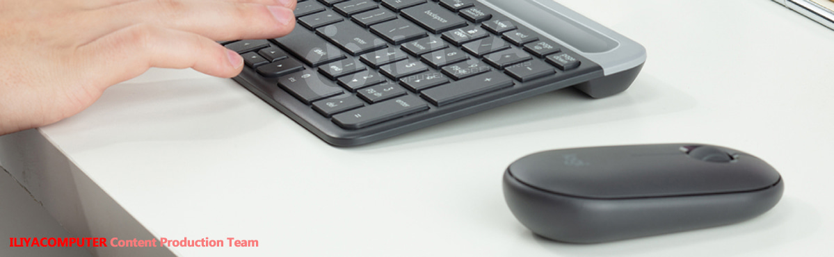 خرید کیبورد و موس بی سیم لاجیتک مدل LOGITECH MK470 از ایلیاکامپیوتر مشهد