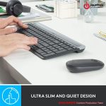 خرید کیبورد و موس بی سیم لاجیتک مدل LOGITECH MK470 از ایلیاکامپیوتر مشهد