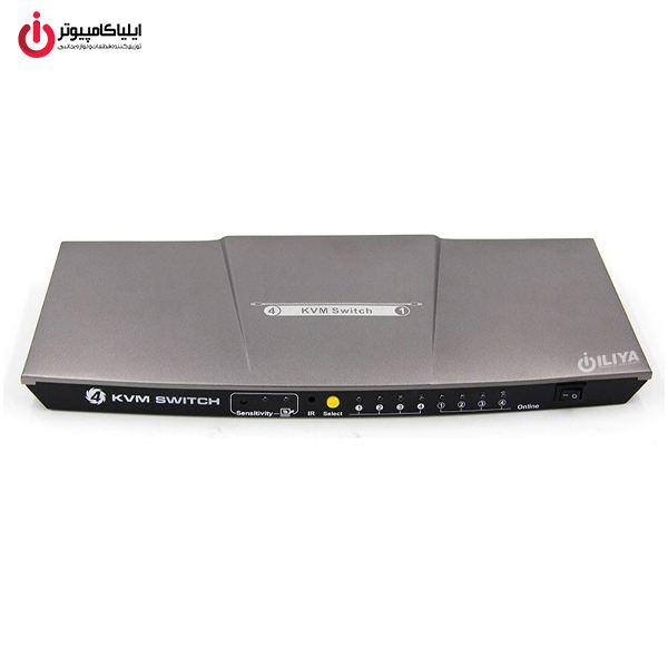 خرید کی وی ام سوئیچ 4 پورت HDMI لایمستون مدل LimeStone LS-HK41 از ایلیاکامپیوتر مشهد