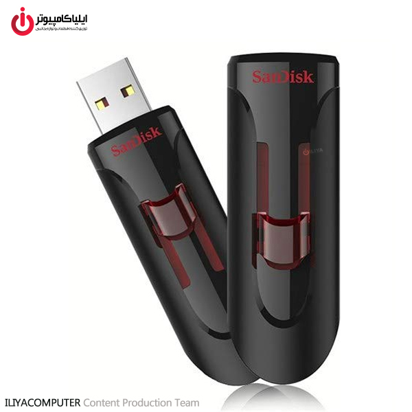 خرید فلش مموری سن‌دیسک Cruzer Glide 256GB از ایلیاکامپیوتر مشهد