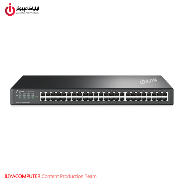 خرید رکمونت 48 پورت تی پی لینک مدل TP-Link TL-SF1048 از ایلیاکامپیوتر مشهد