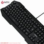 خرید کیبورد سیم دار تسکو مدل TSCO TK 8042 از ایلیاکامپیوتر مشهد