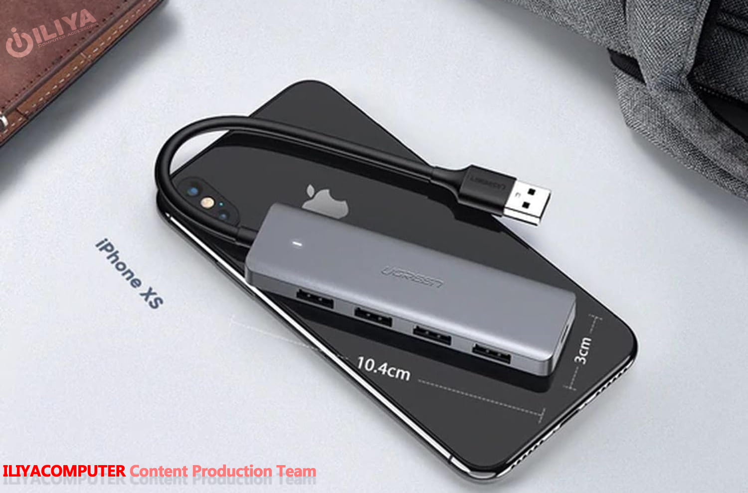 خرید هاب 4 پورت USB 3.0 یوگرین مدل UGREEN CM219-50985 از ایلیاکامپیوتر مشهد
