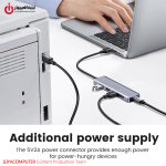خرید هاب 4 پورت USB 3.0 یوگرین مدل UGREEN CM219-50985 از ایلیاکامپیوتر مشهد